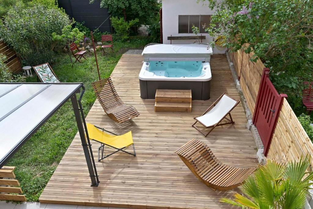 Chez Odette - Spa, Plancha, Parking Albi Eksteriør billede